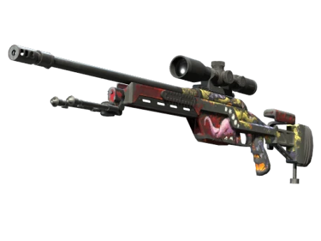 SSG 08 | Bloodshot (Battle-Scarred)